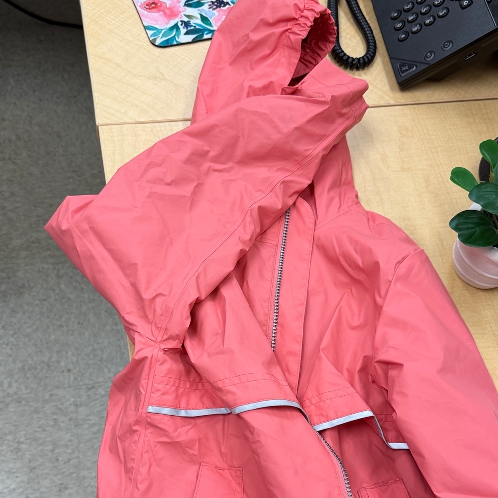 Charles River Apparel Coral Raincoat for Kids